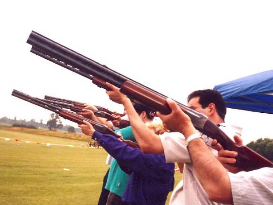 laser clay shooting