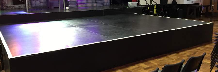 6m x 4m stage