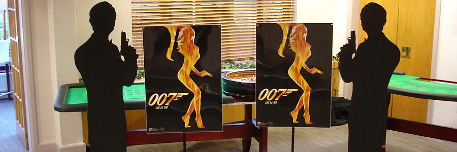 bond themed casino